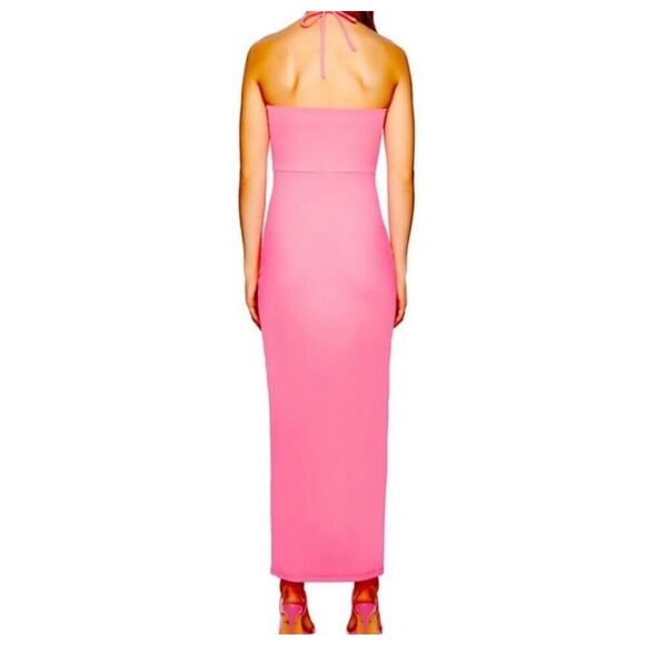Susana Monaco Keyhole Halter Dress in “Watermelon”, size M, NWT! - Picture 2 of 12